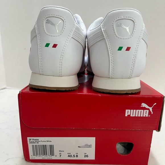 Puma White Sneakers with Comfort and Style - Picture 6 of 8